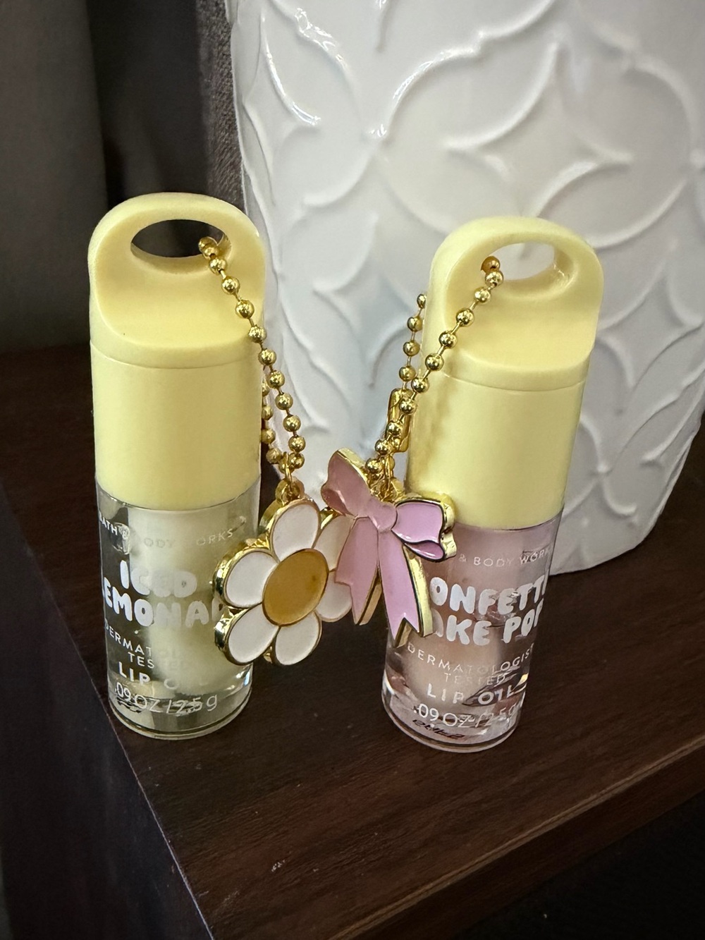 Bath and Bodyworks lipgloss together